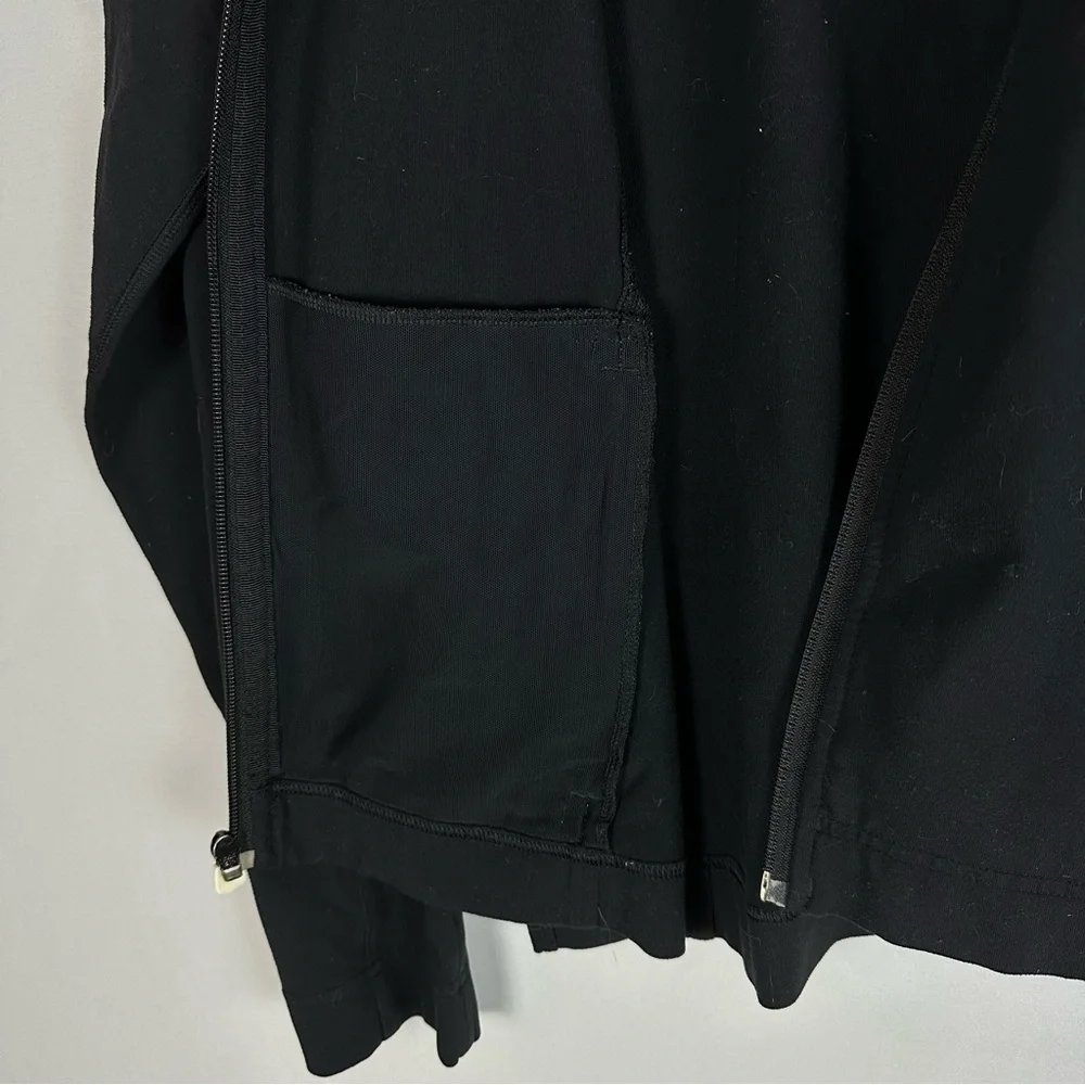 LULULEMON men’s almost vintage track jacket in black - size L/XL